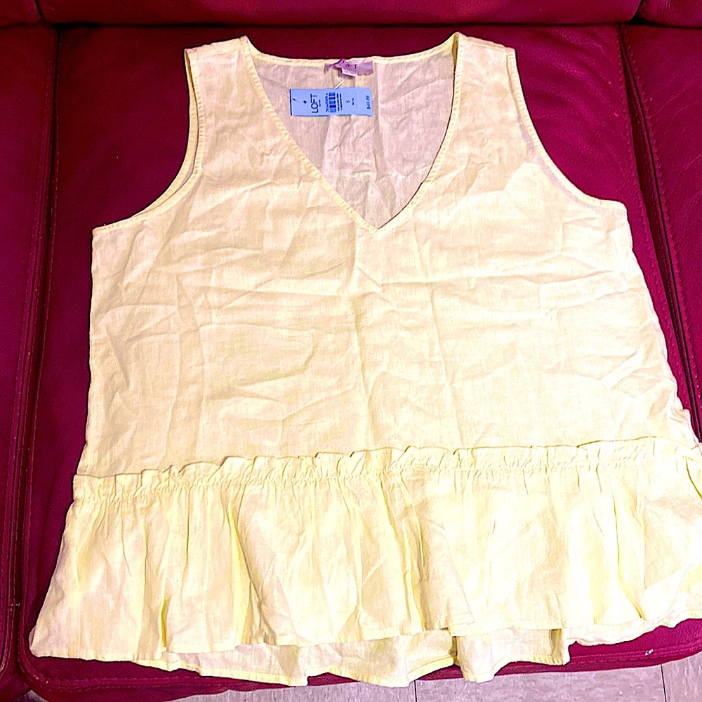 Yellow top loft shirt